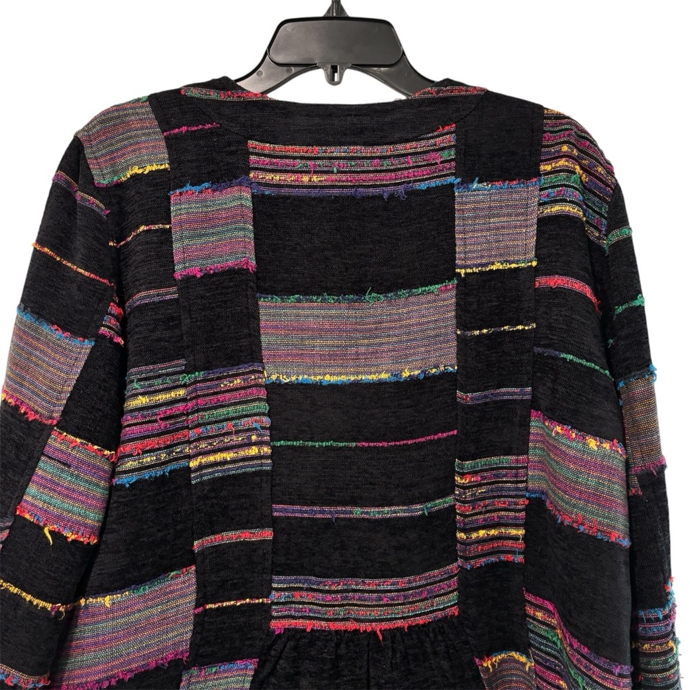 Choices Textured Embroidered Patchwork Artsy Vibr… - image 5